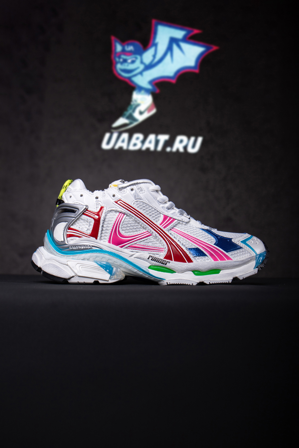 Balenciaga Runner Sneaker ''Worn-Out - White Multi-Color''