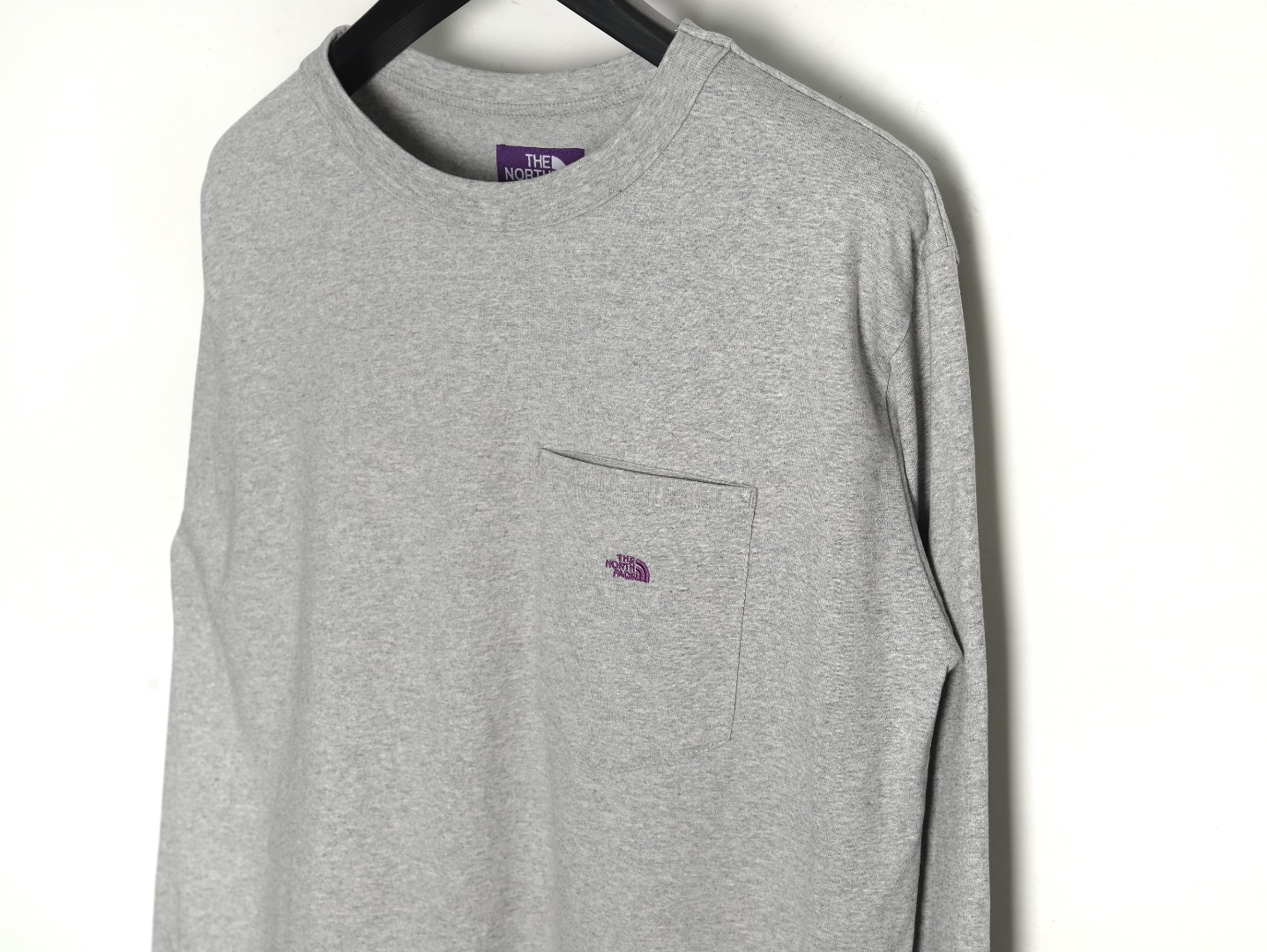 The North Face Purple Label Embroidered Long Sleeve T-Shirt TSK1