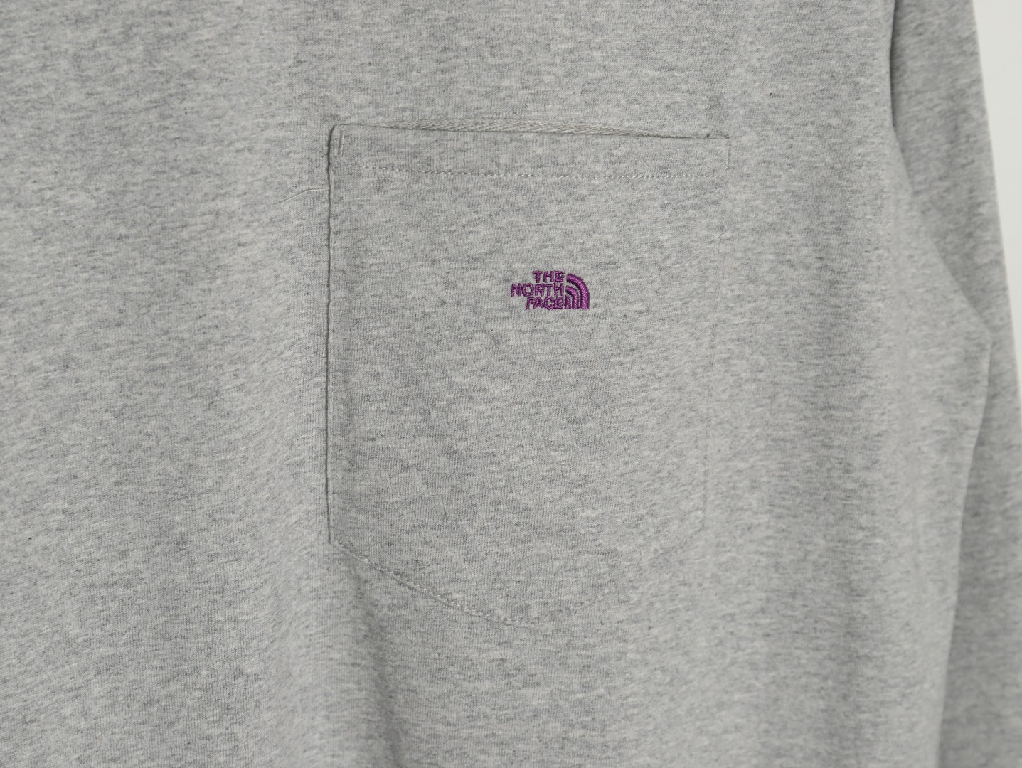The North Face Purple Label Embroidered Long Sleeve T-Shirt TSK1