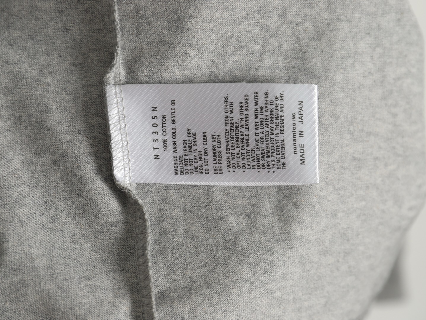 The North Face Purple Label Embroidered Long Sleeve T-Shirt TSK1
