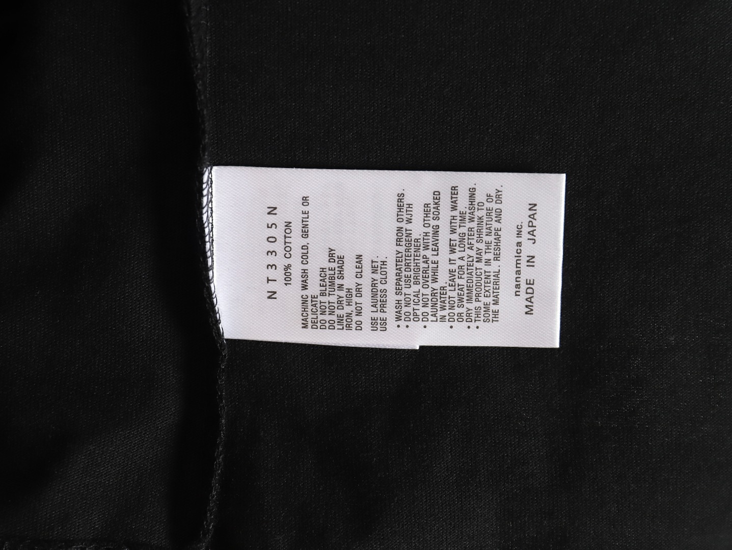 The North Face Purple Label Embroidered Long Sleeve T-Shirt TSK2