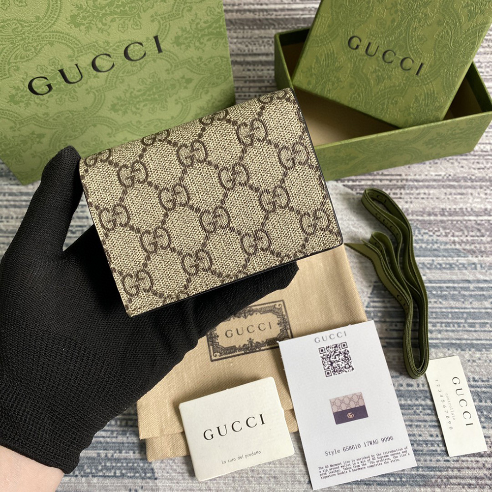 Gucci Wallets 658610 11*9*3cm