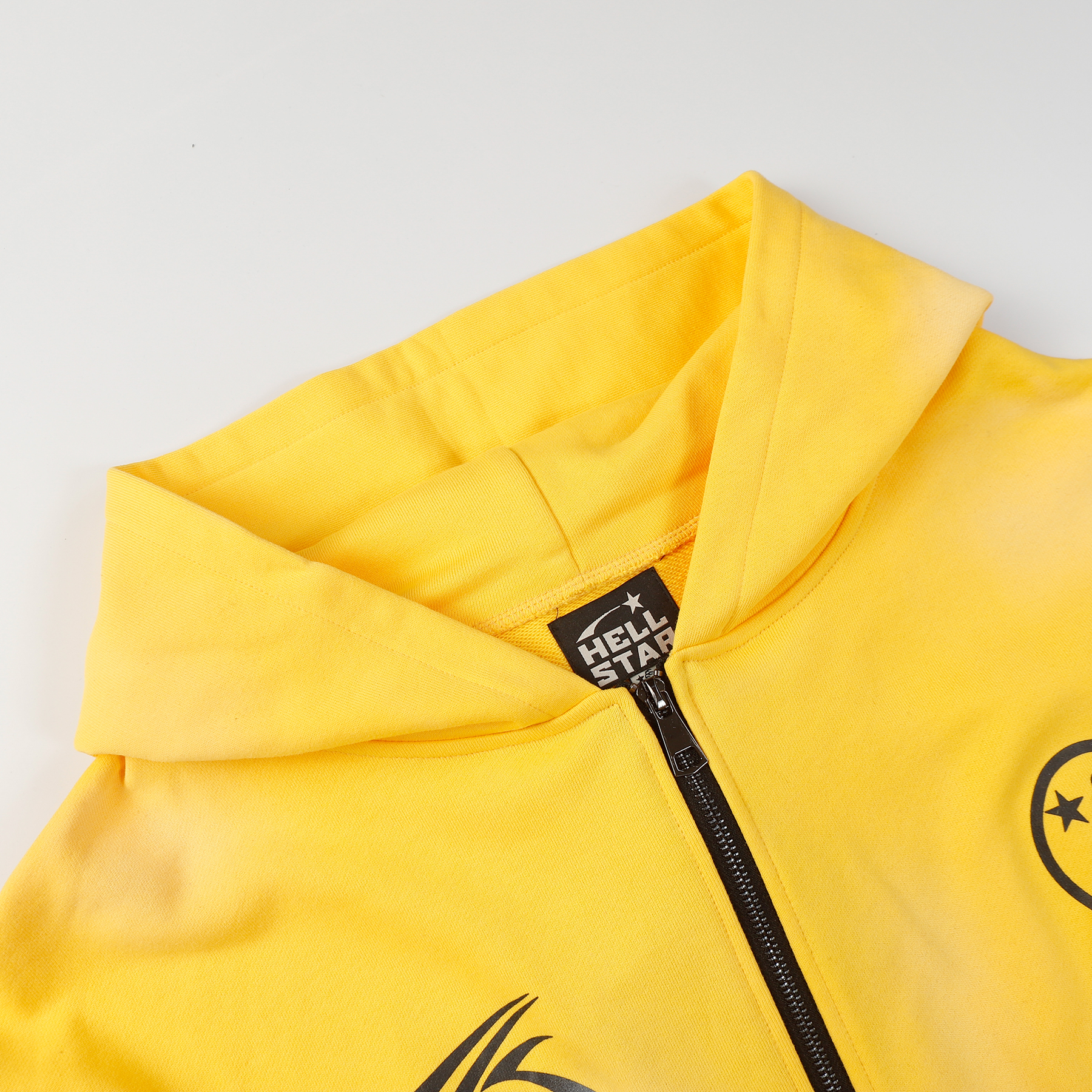 Hell Star Letters Arm Graphic Hoodie