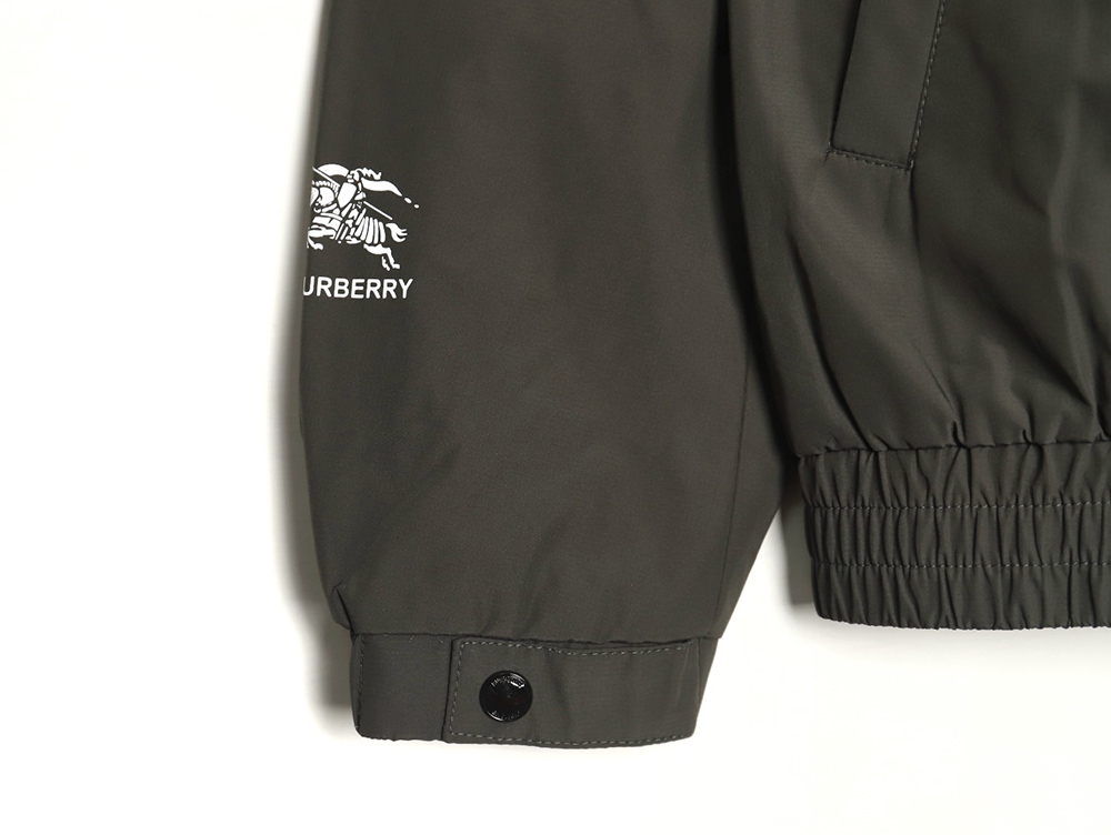 Burberry arm war horse logo Cotton hooded coat