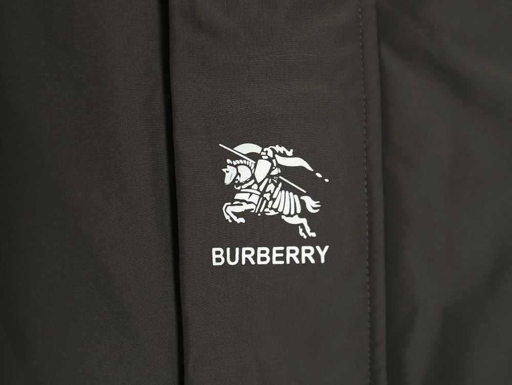 Burberry arm war horse logo Cotton hooded coat