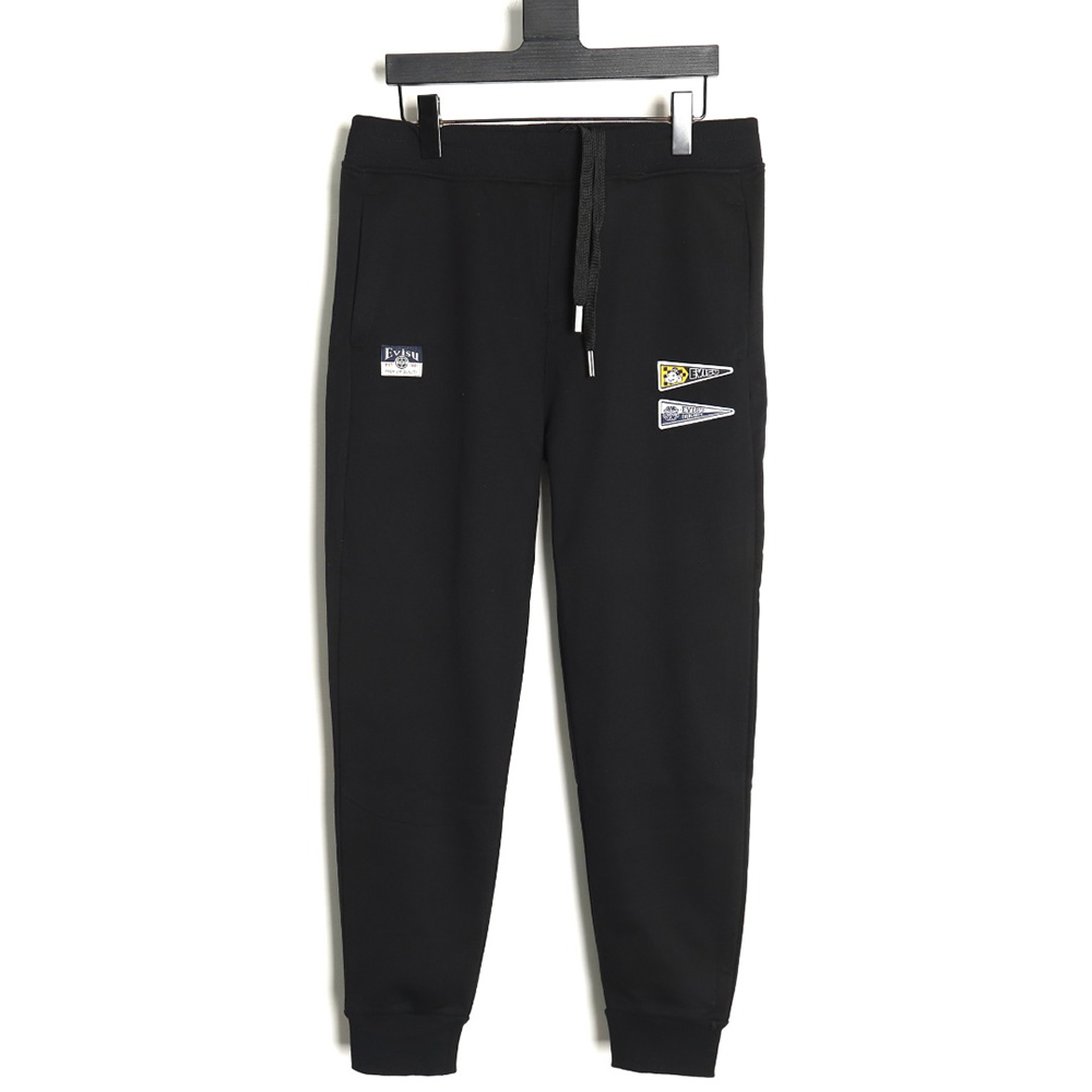 Evisu Big M printed sweatpants