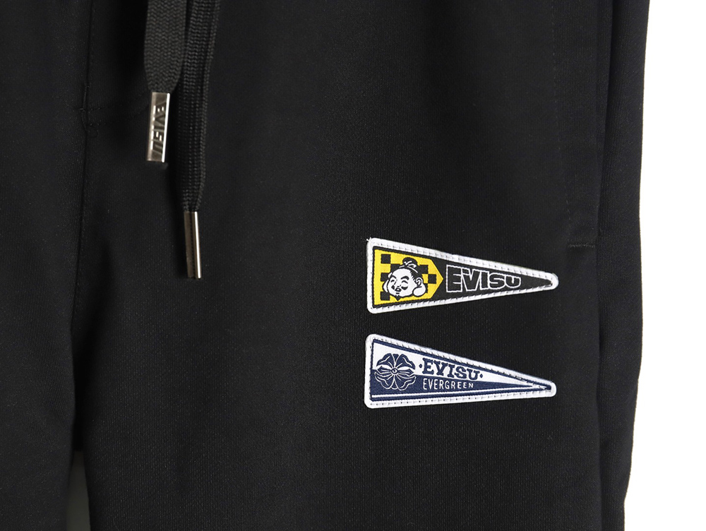 Evisu Big M printed sweatpants