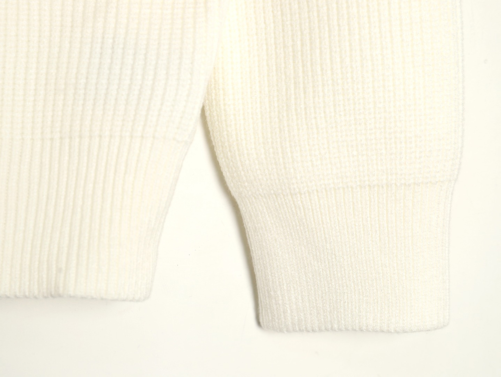 Balenciaga chest logo crew neck sweater