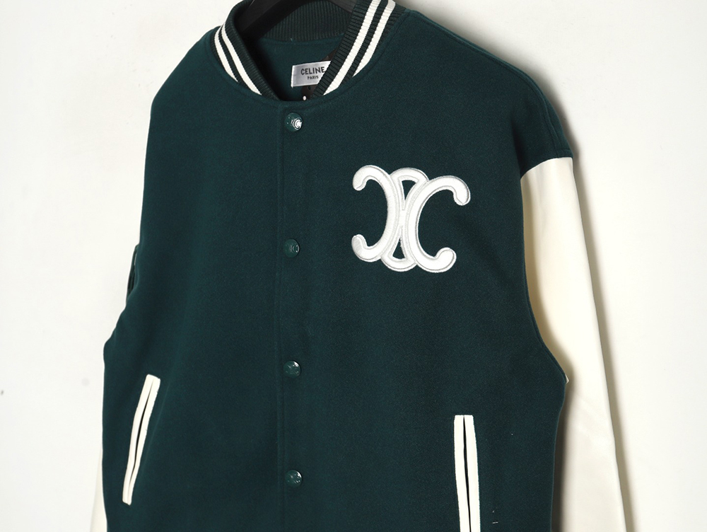 Celine Embroidered Baseball Jacket TSK1