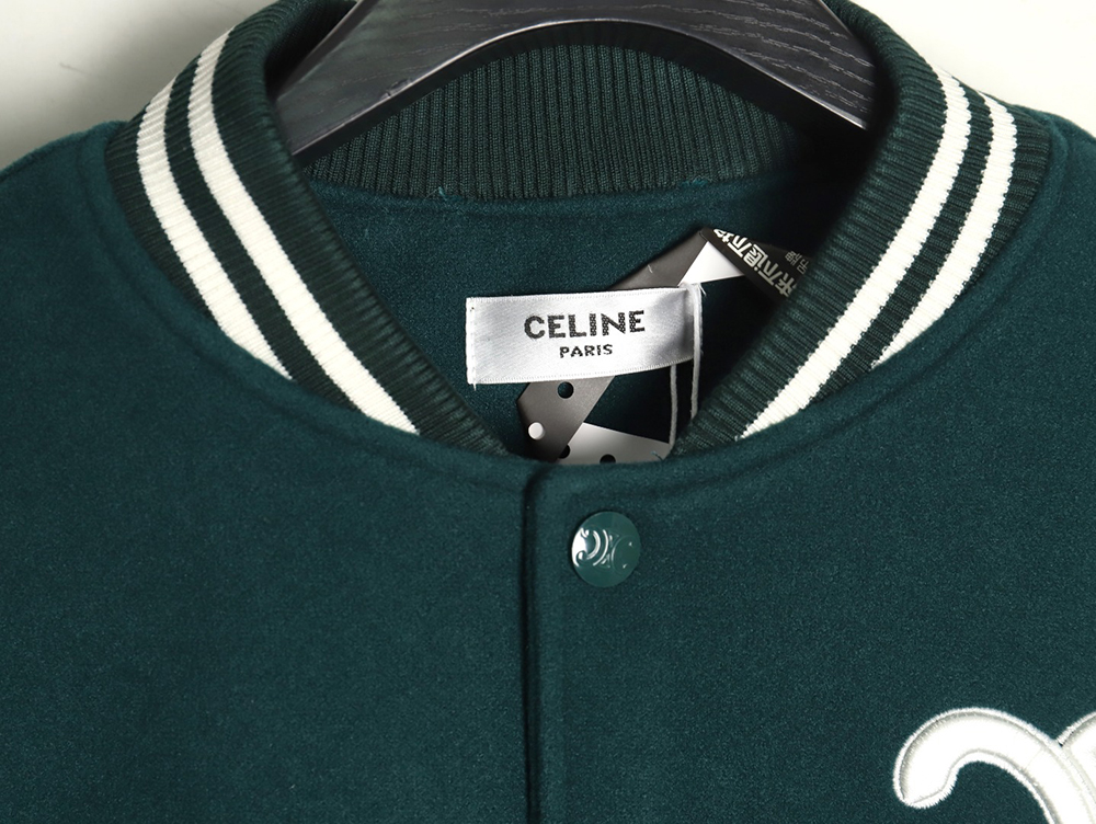 Celine Embroidered Baseball Jacket TSK1