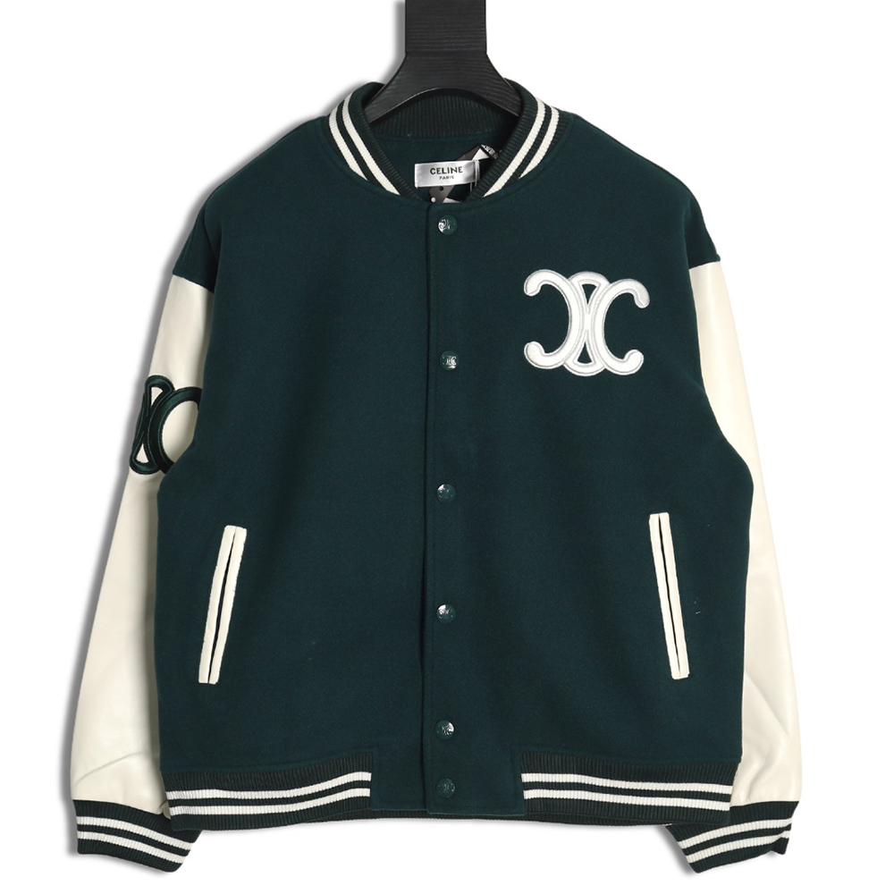 Celine Embroidered Baseball Jacket TSK1