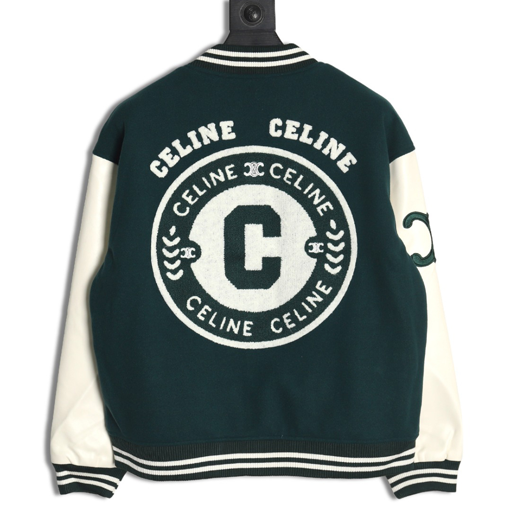 Celine Embroidered Baseball Jacket TSK1