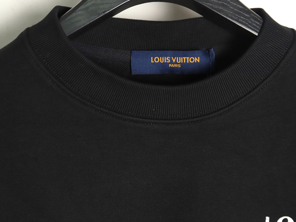 Louis Vuitton & Chrome Hearts joint Sanskrit letter print crew neck sweatshirt TSK1