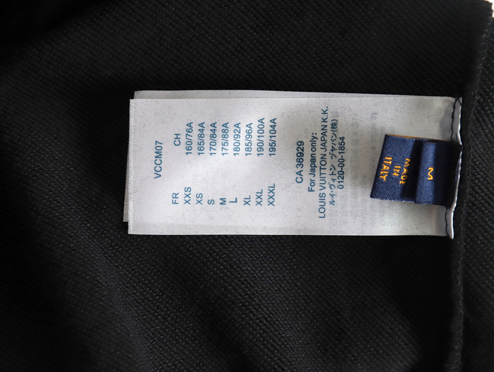 Louis Vuitton & Chrome Hearts joint Sanskrit letter print crew neck sweatshirt TSK1