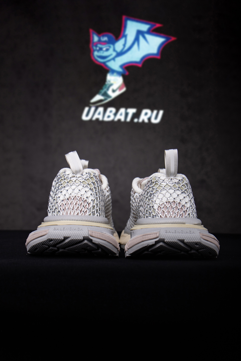Balenciaga Phantom Rhinestone Mesh 3XL Sneakers