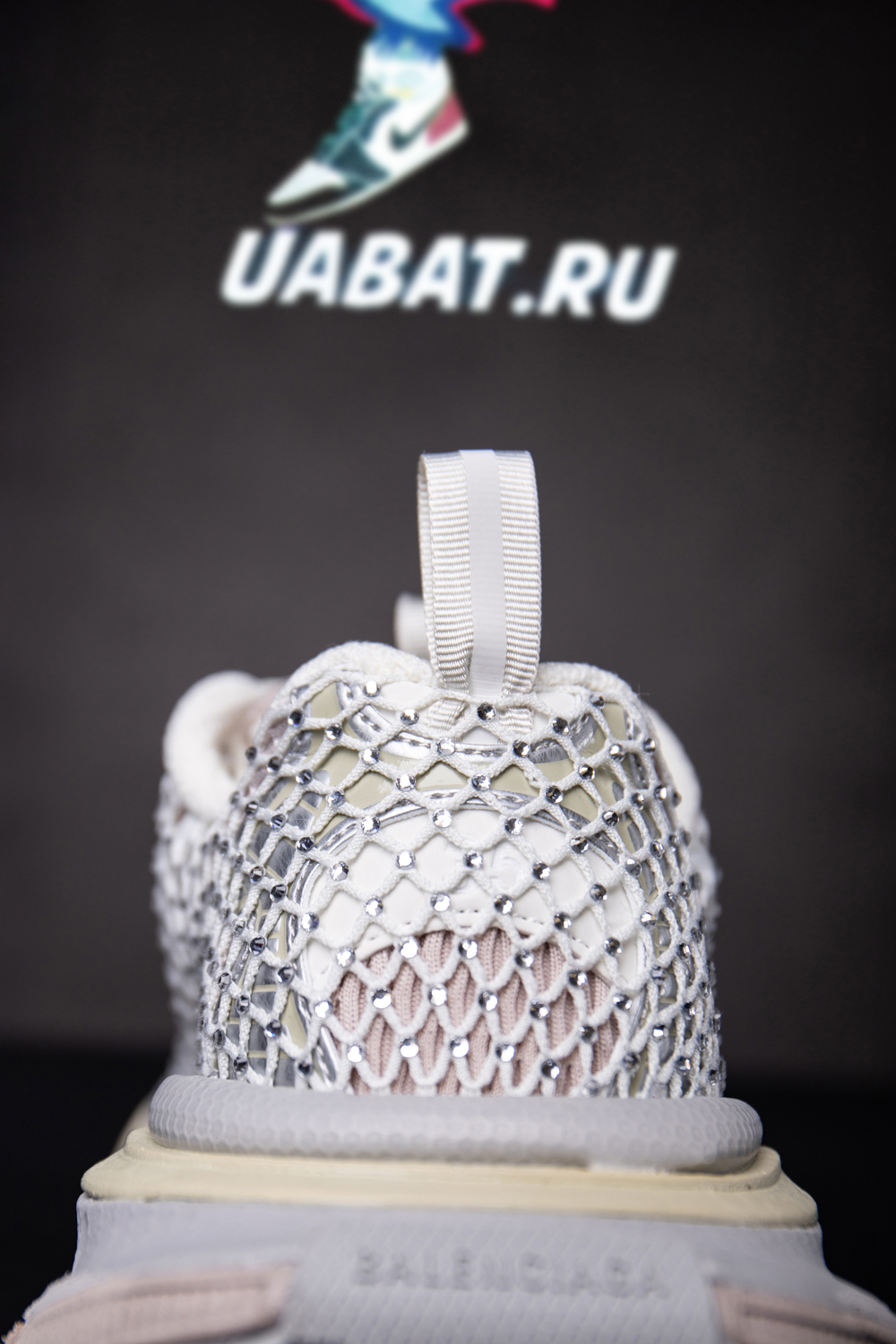 Balenciaga Phantom Rhinestone Mesh 3XL Sneakers
