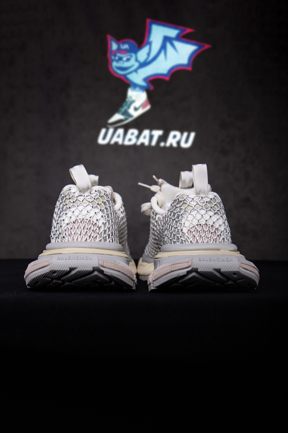 Balenciaga Phantom Rhinestone Mesh 3XL Sneakers