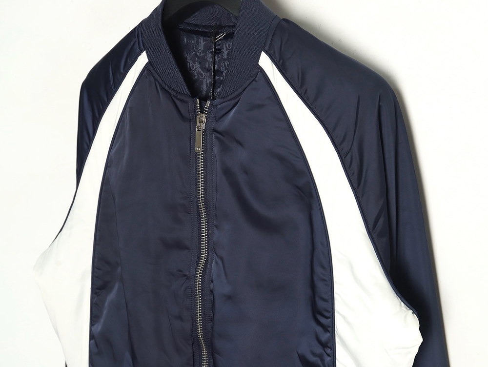 Dior & Air Jordan joint model flying wings embroidered flight jacket