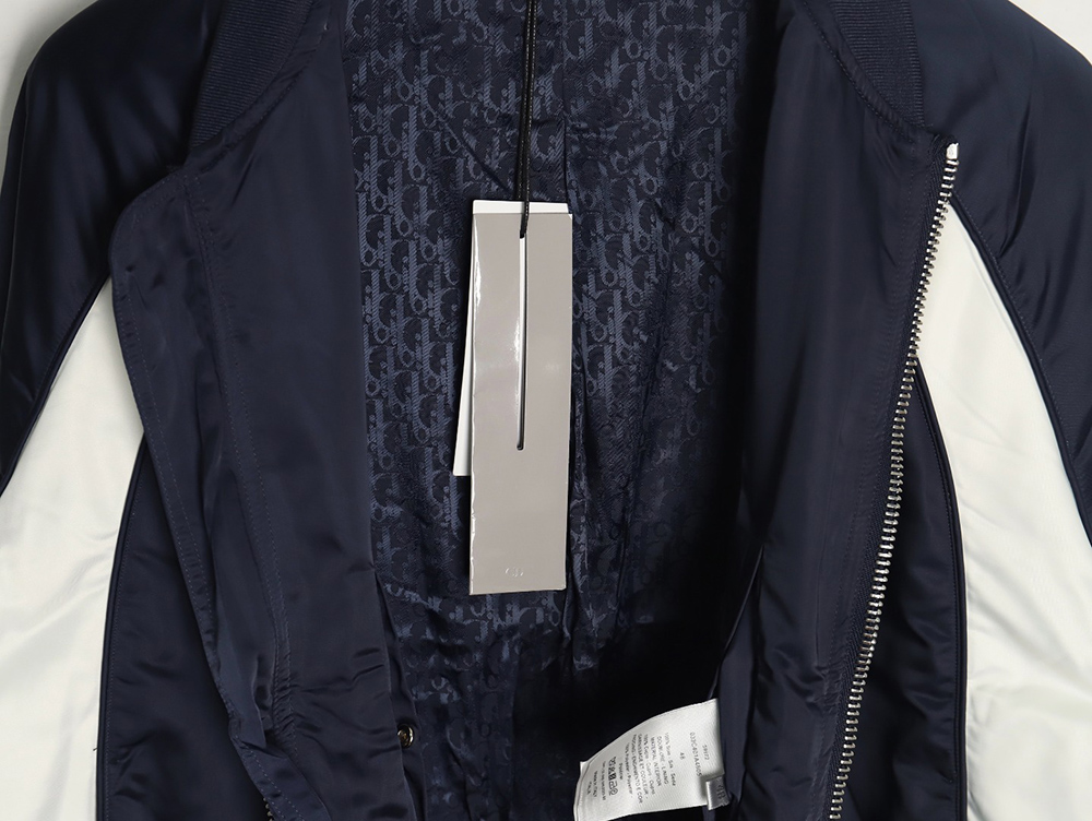 Dior & Air Jordan joint model flying wings embroidered flight jacket