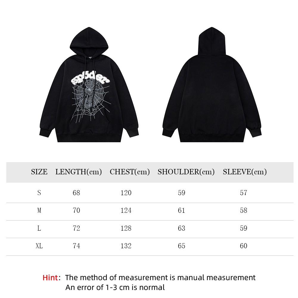 Sp5der printed hoodie series