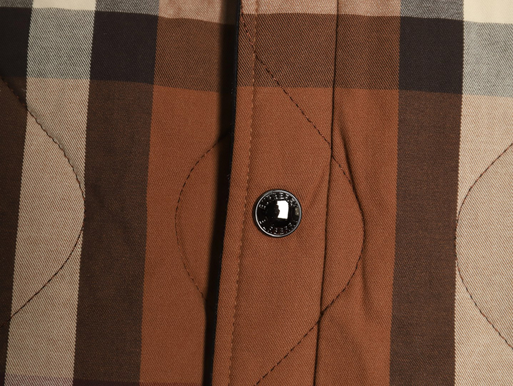 Burberry hem check reversible cotton jacket TSK1