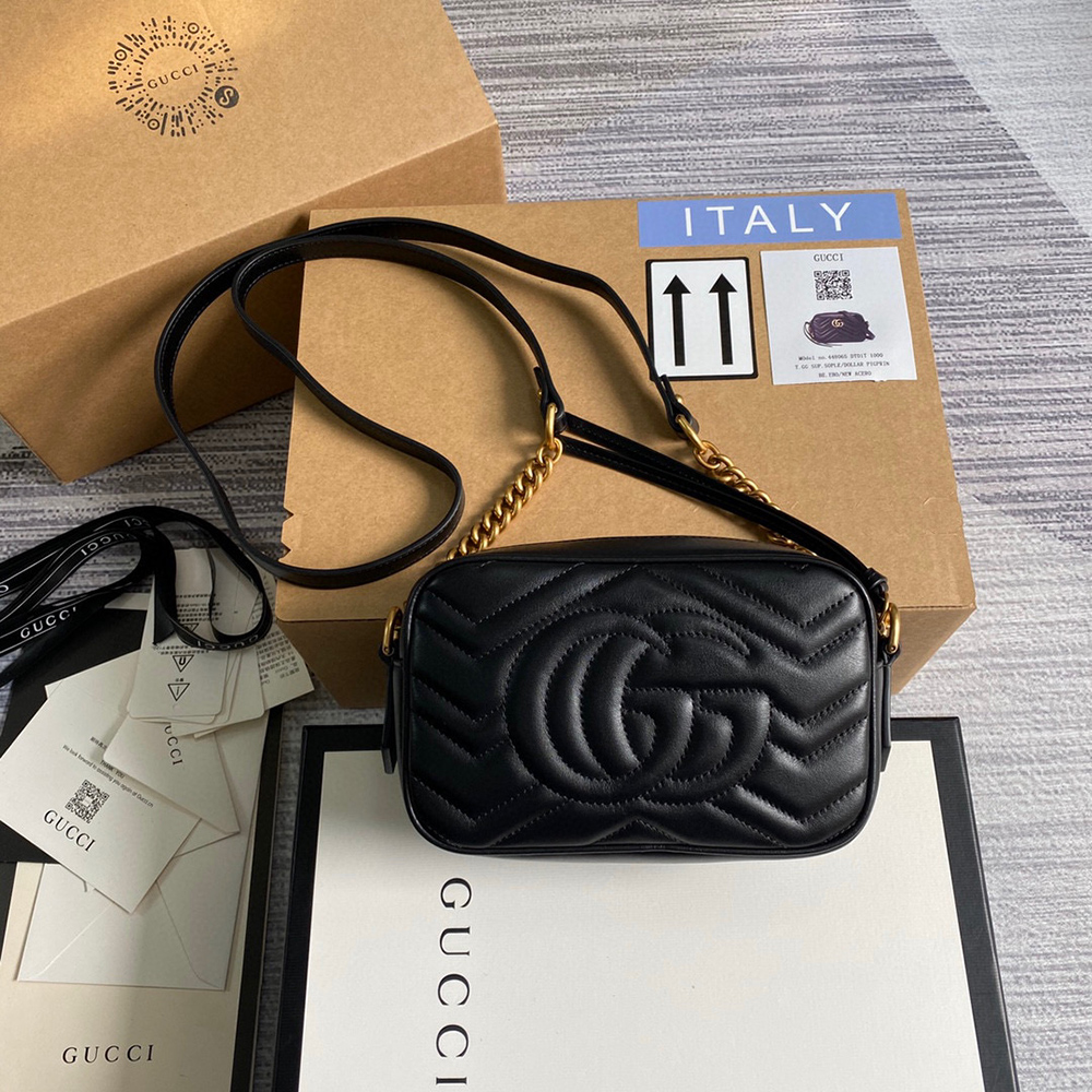 Gucci Bags 448065 18*12*6cm