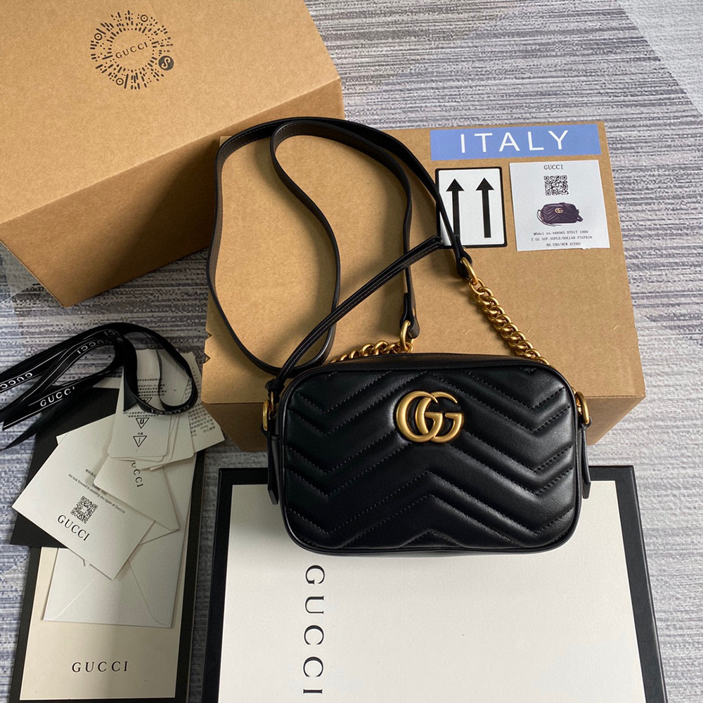 Gucci Bags 448065 18*12*6cm