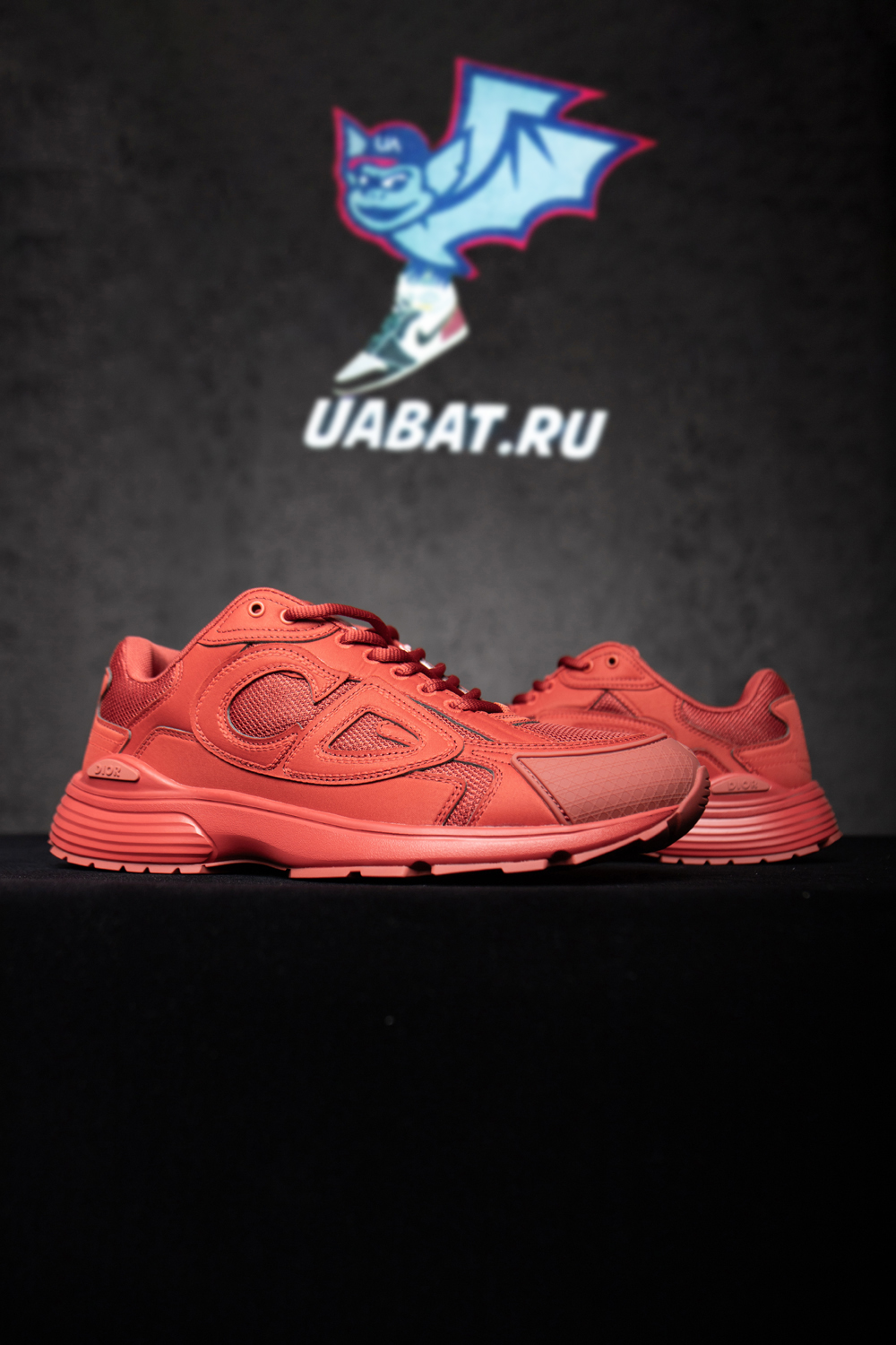 Dior & Stone Island B30 Sneaker Red
