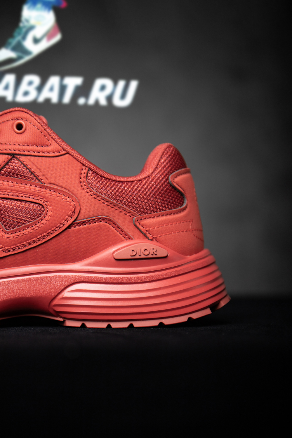 Dior & Stone Island B30 Sneaker Red