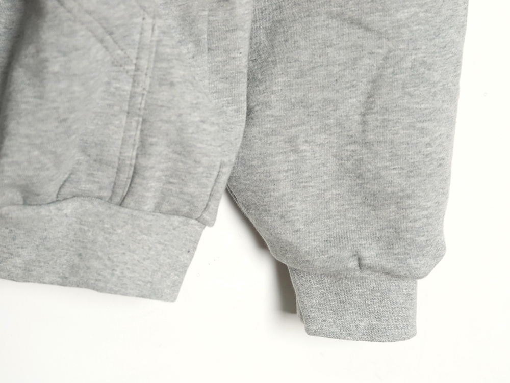 Balenciaga fake two-piece shawl hooded zipper jacket