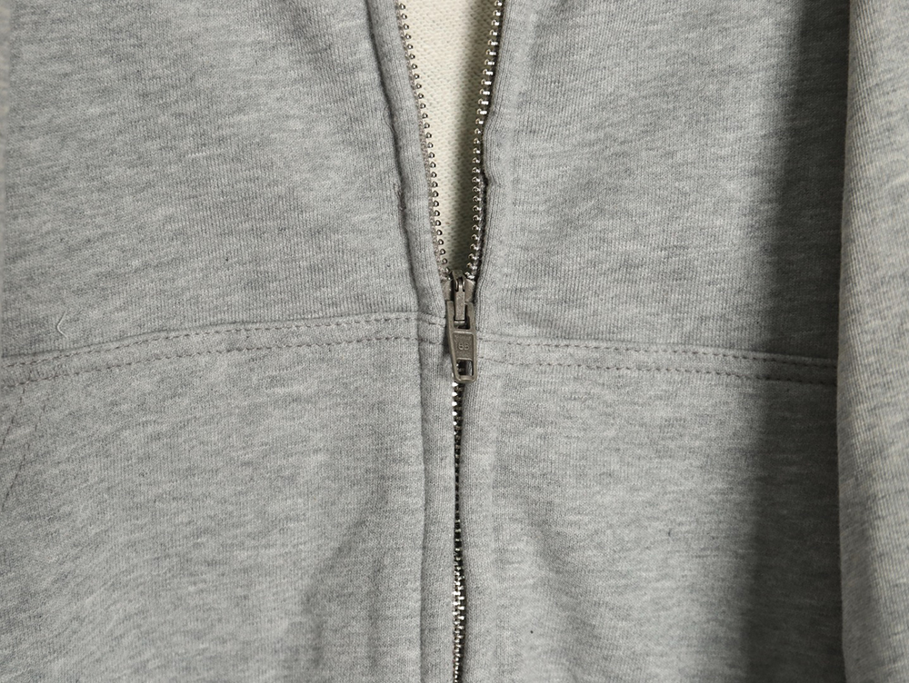 Balenciaga fake two-piece shawl hooded zipper jacket