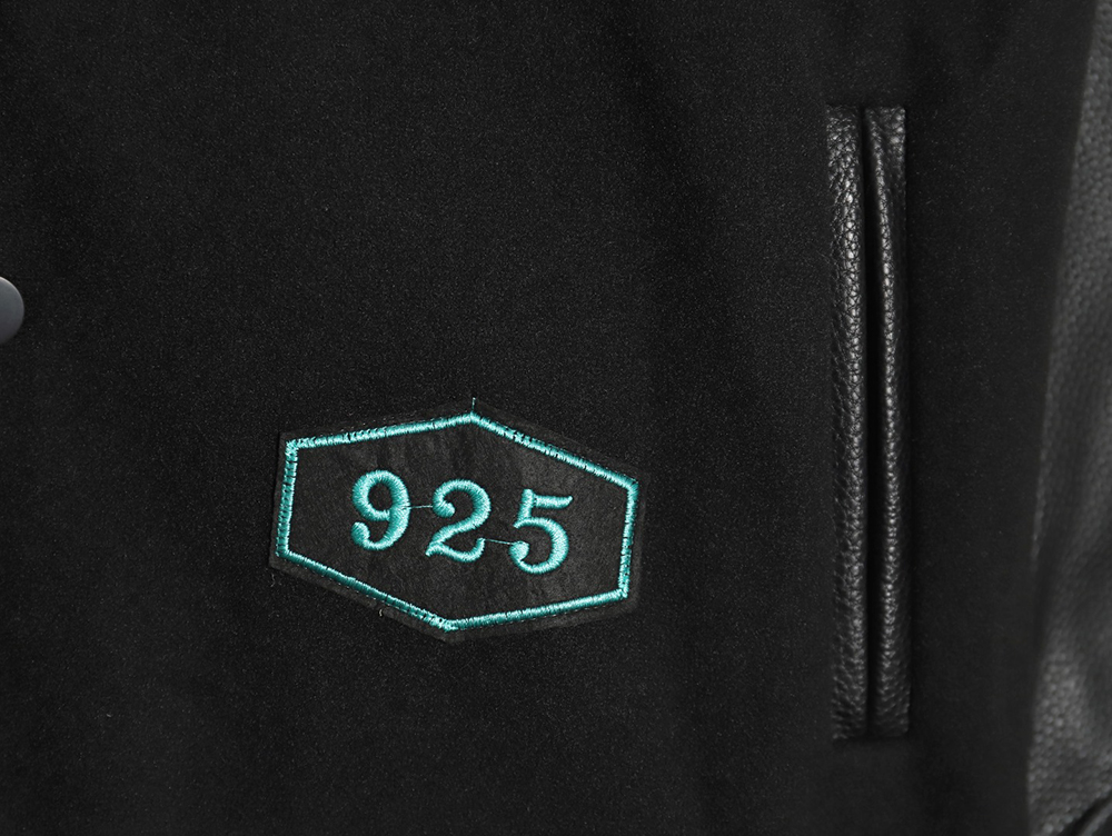 Nike & Tiffany&Co. Joint Embroidered Baseball Jacket