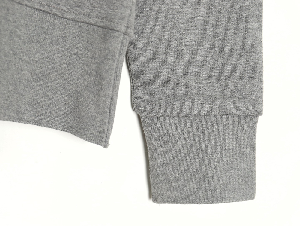 Thom Browne four-bar yarn-dyed zip-up jacket