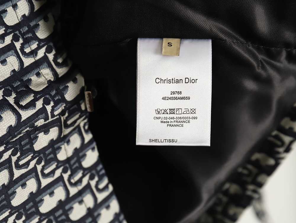 Dior full print monogram jacquard women