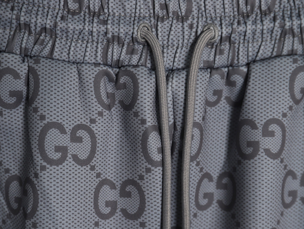 Gucci all over print double G jacquard ribbon trousers