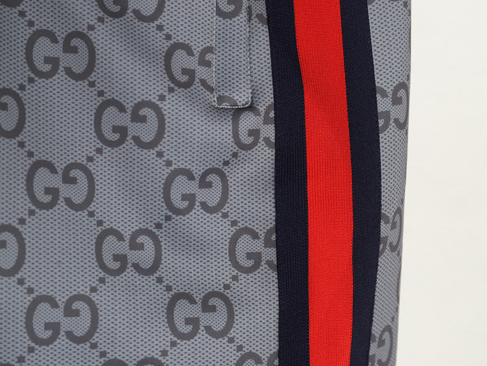 Gucci all over print double G jacquard ribbon trousers