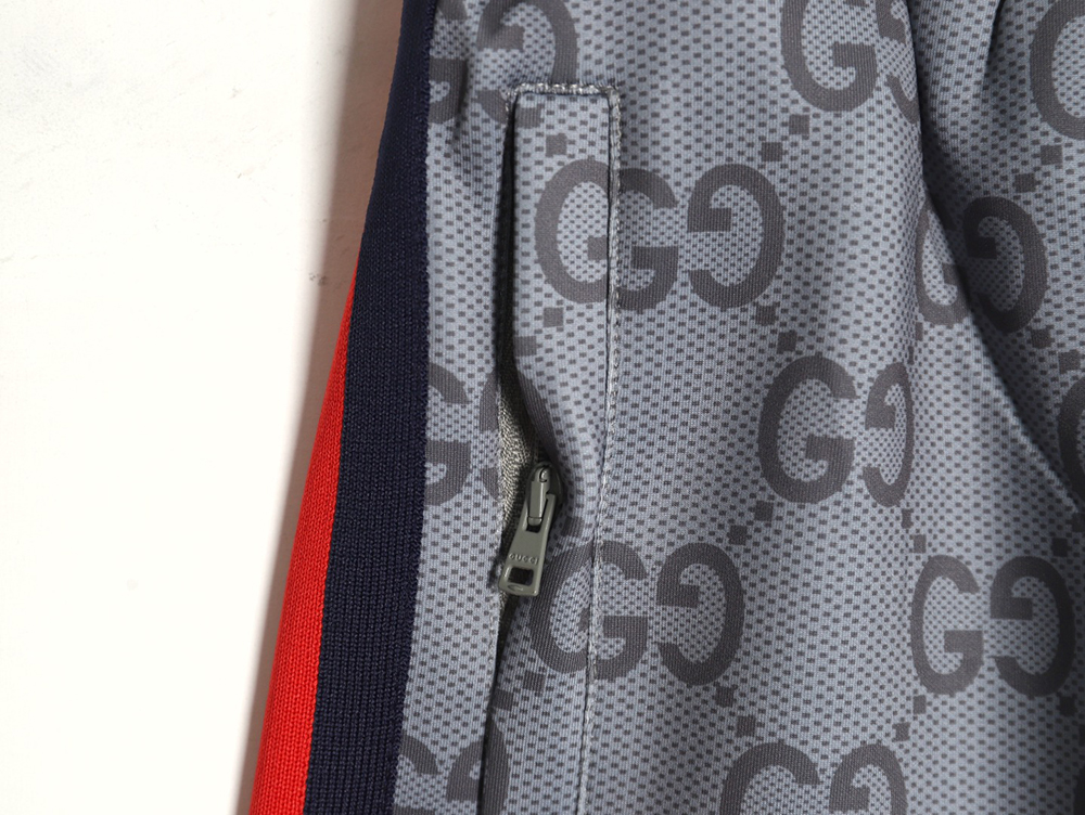 Gucci all over print double G jacquard ribbon trousers