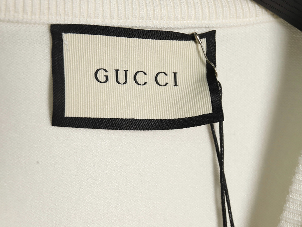 Gucci Graffiti Smiley Logo Crewneck Sweater