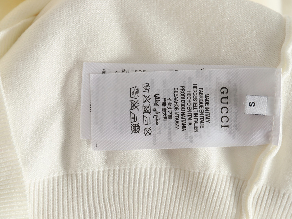 Gucci Graffiti Smiley Logo Crewneck Sweater