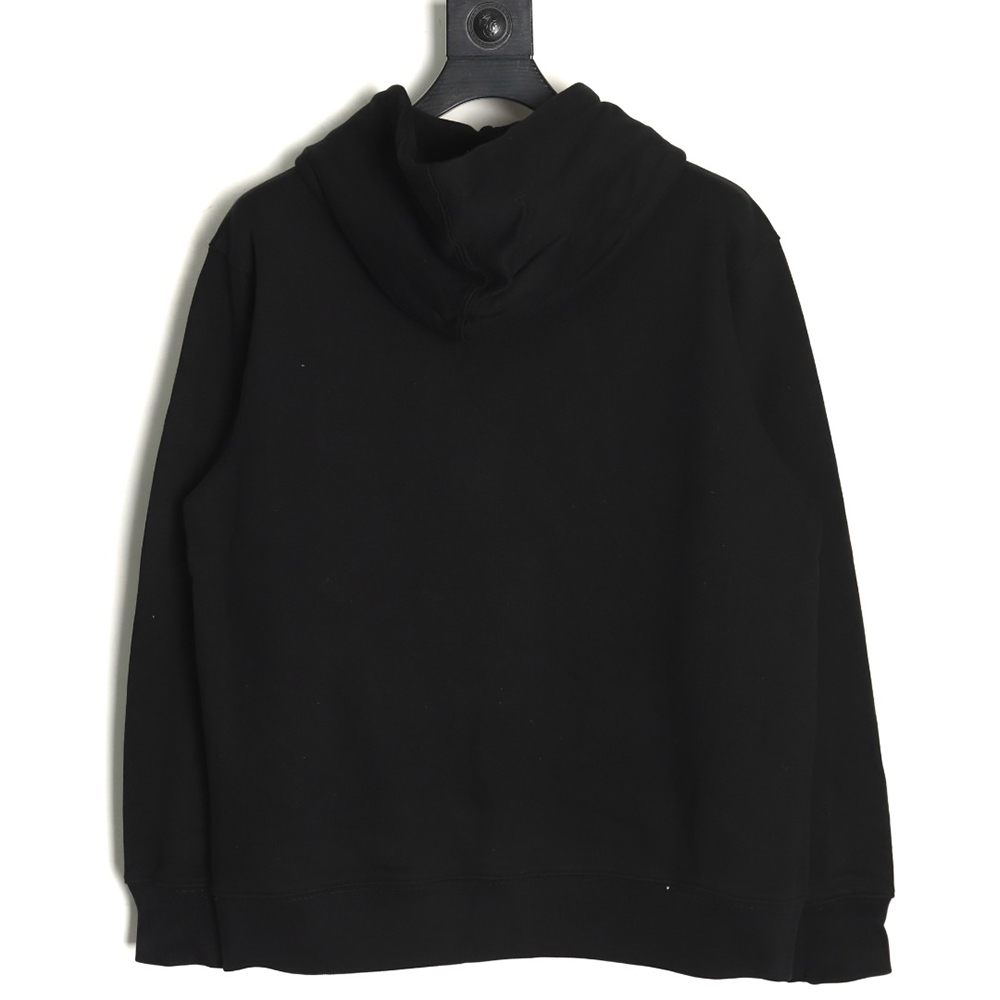 Loewe 3D embroidered streamer hooded sweatshirt