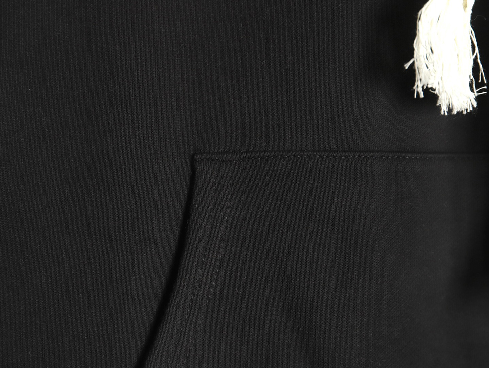 Loewe 3D embroidered streamer hooded sweatshirt