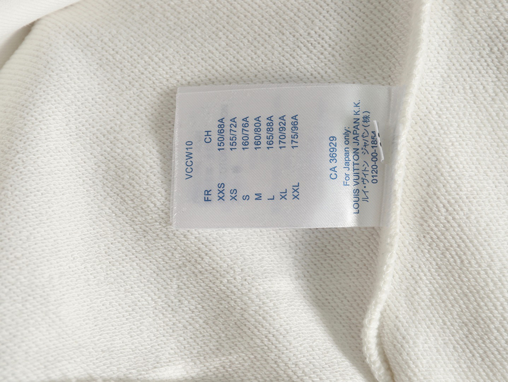 Louis Vuitton graffiti lettering logo crew neck sweatshirt