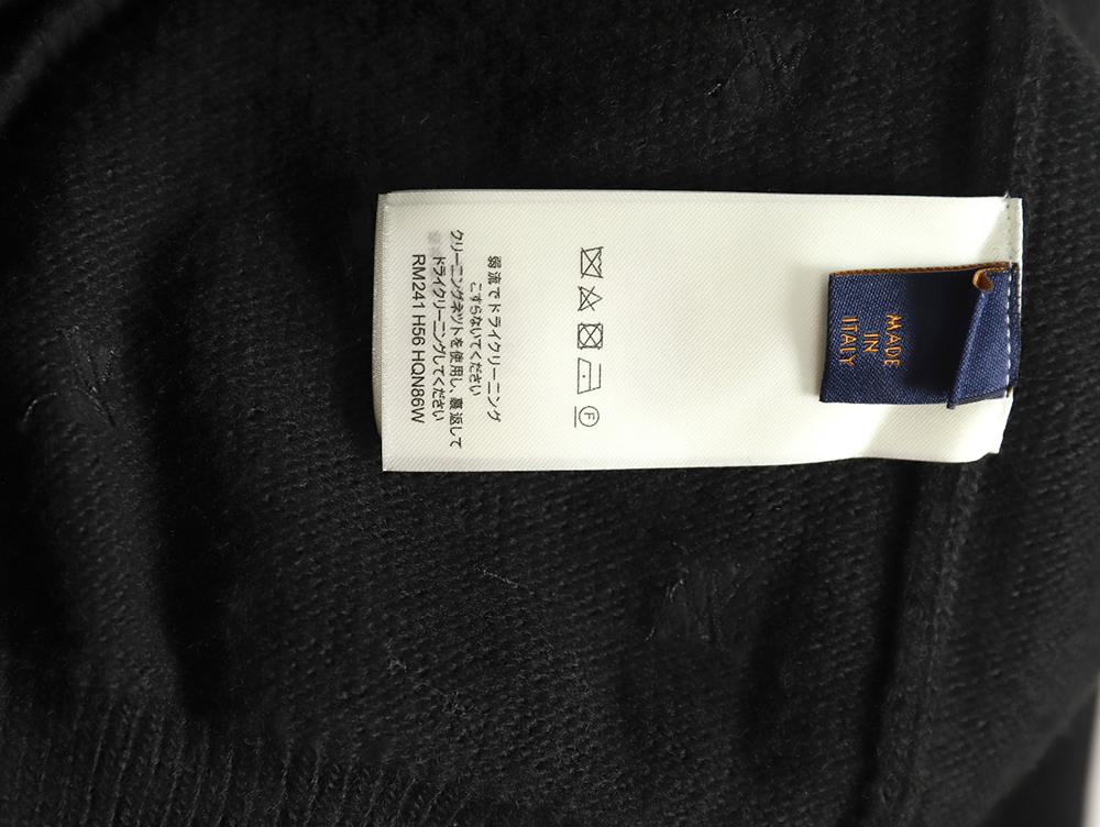 Louis Vuitton all over embroidered sweater