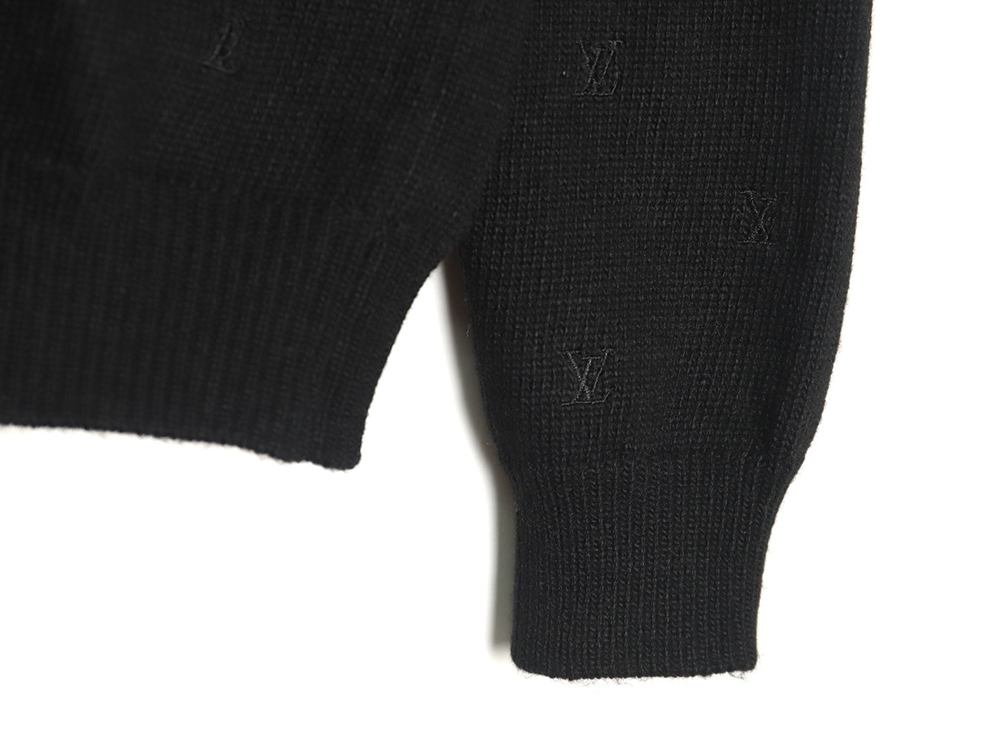 Louis Vuitton all over embroidered sweater