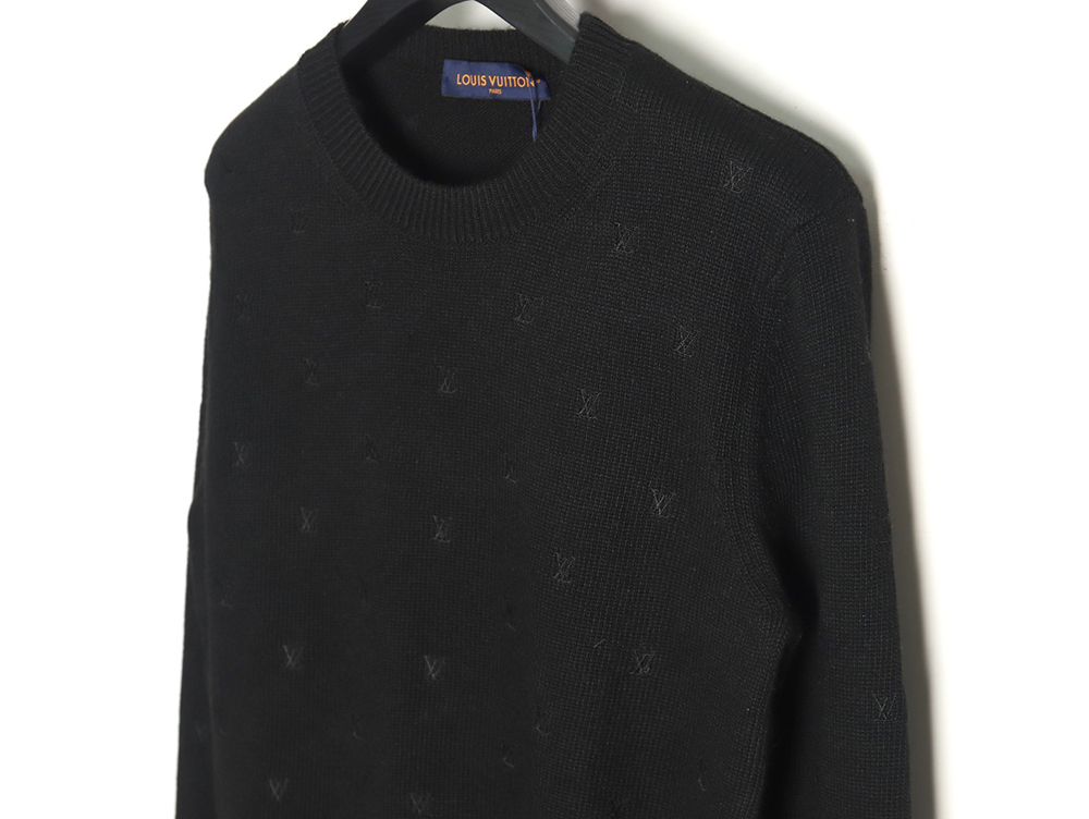 Louis Vuitton all over embroidered sweater