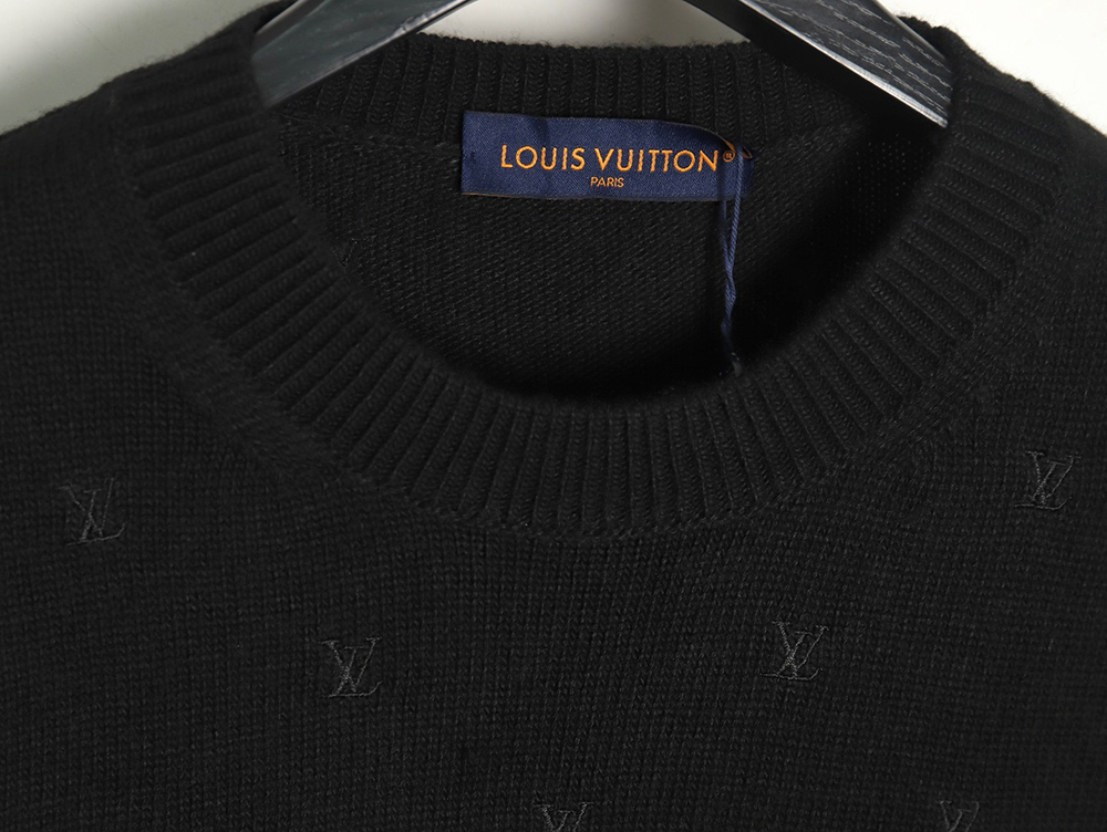 Louis Vuitton all over embroidered sweater