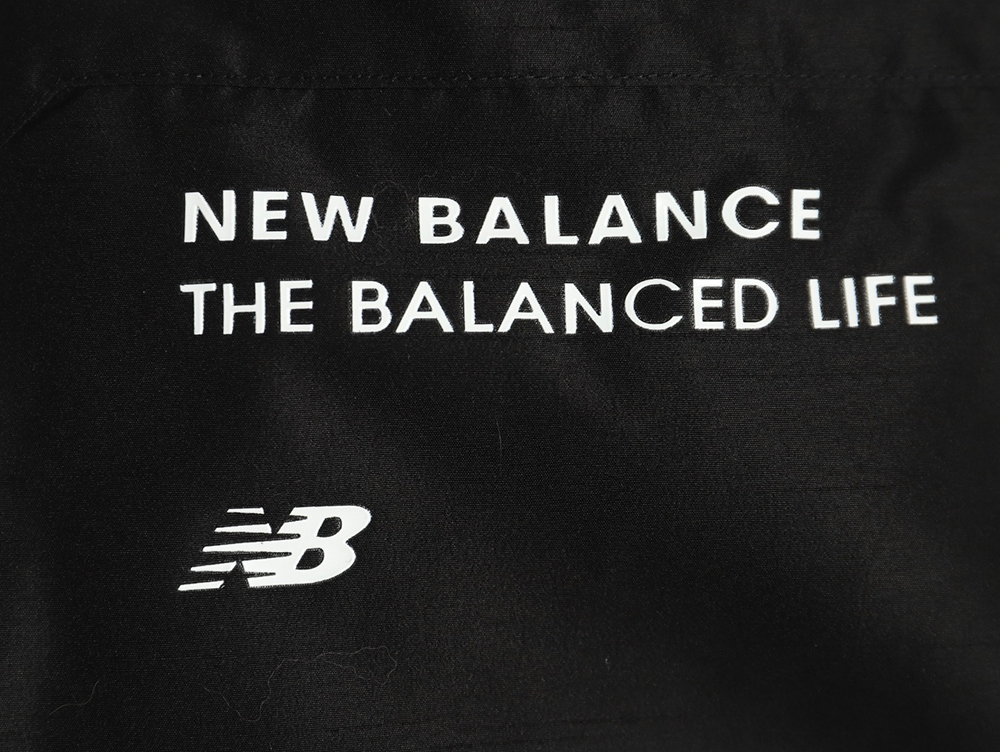 New Balance mid-length four-pocket large fur collar down jacket