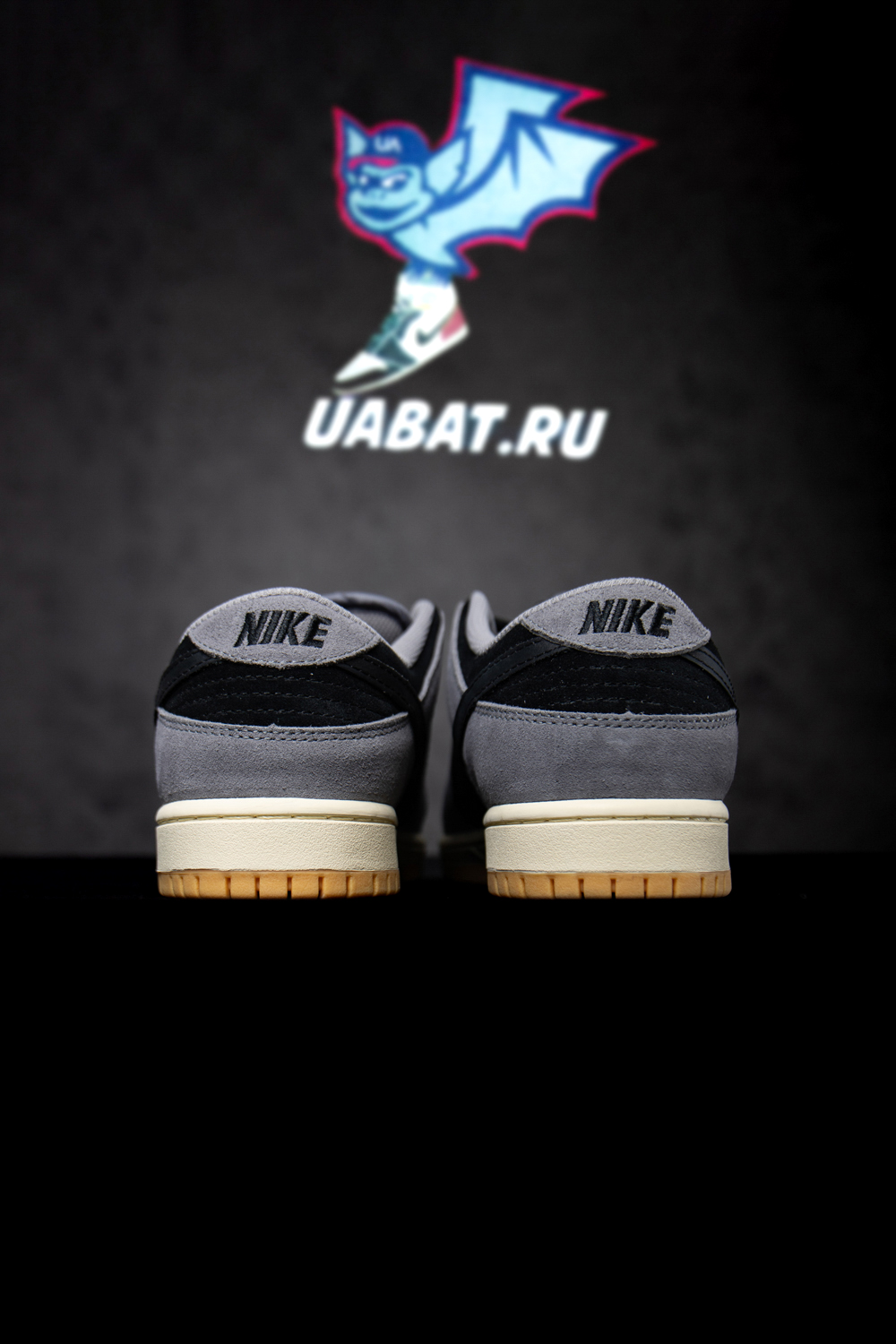 Nike SB Dunk Low Pro Black and Smoke Grey