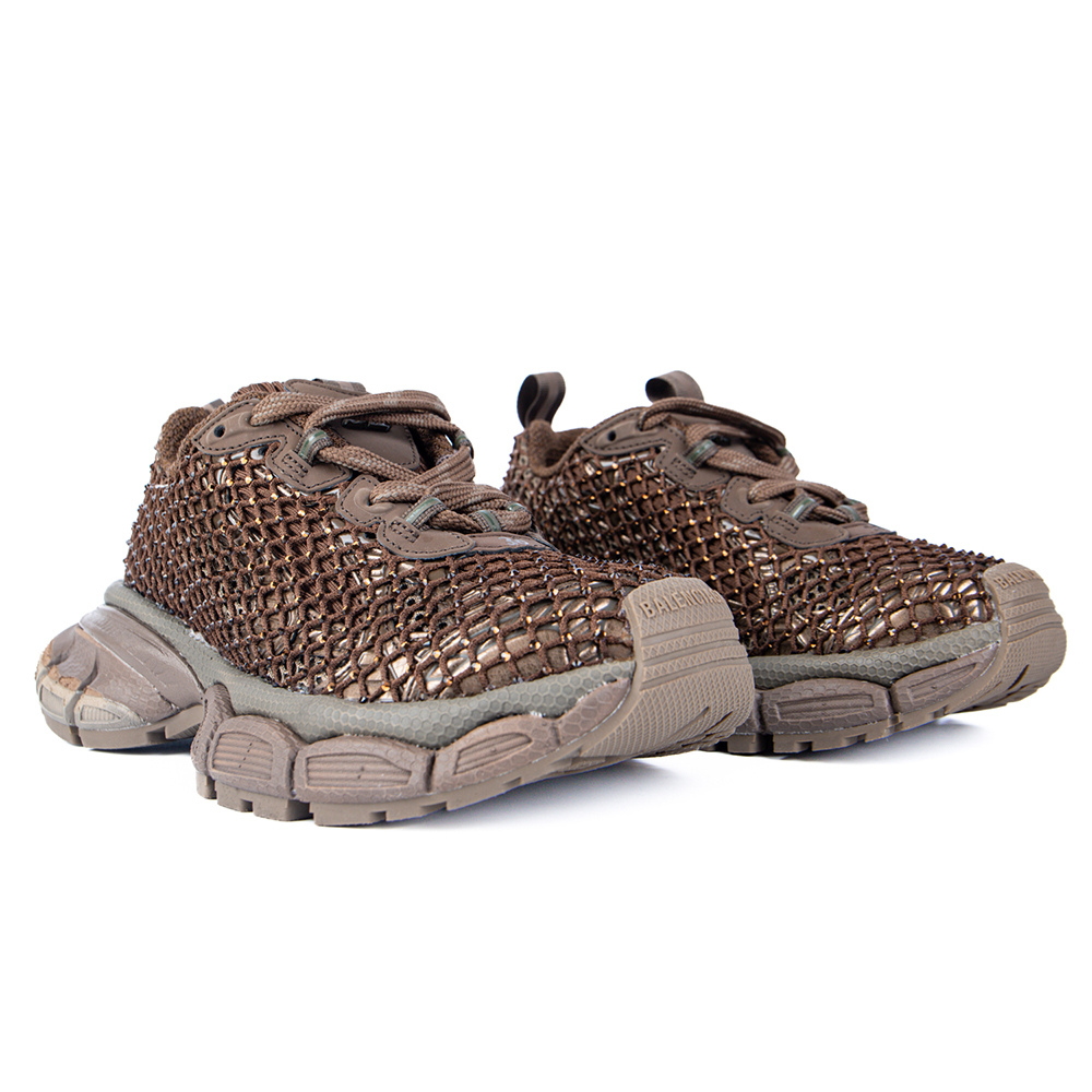 Balenciaga Rhinestone Mesh 3XL Sneakers