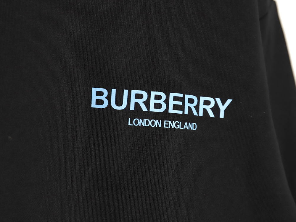 Burberry back blue bear print crew neck sweatshirt TSK1